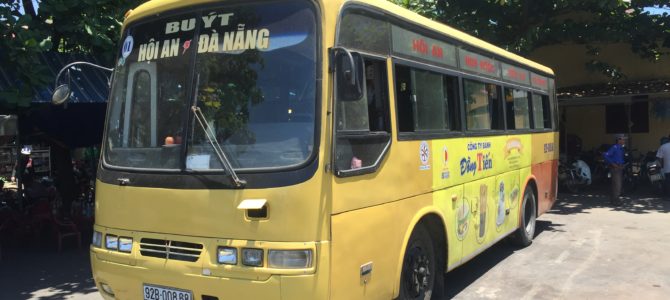 2016年 初めてのベトナム！スリーピングバスで縦断の旅⑪ホイアンからダナンへは路線バスが安くて便利！